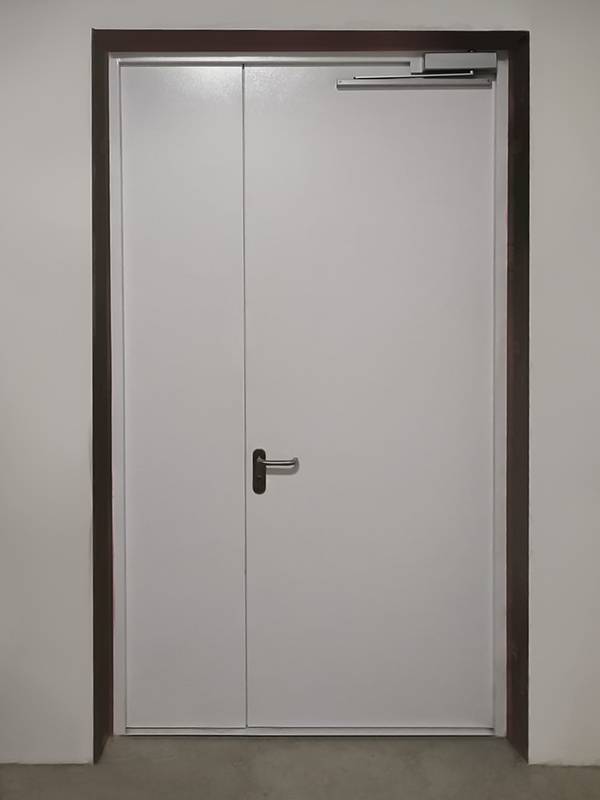 Полуторная дверь, вид из помещения Полуторная дверь, вид из помещения